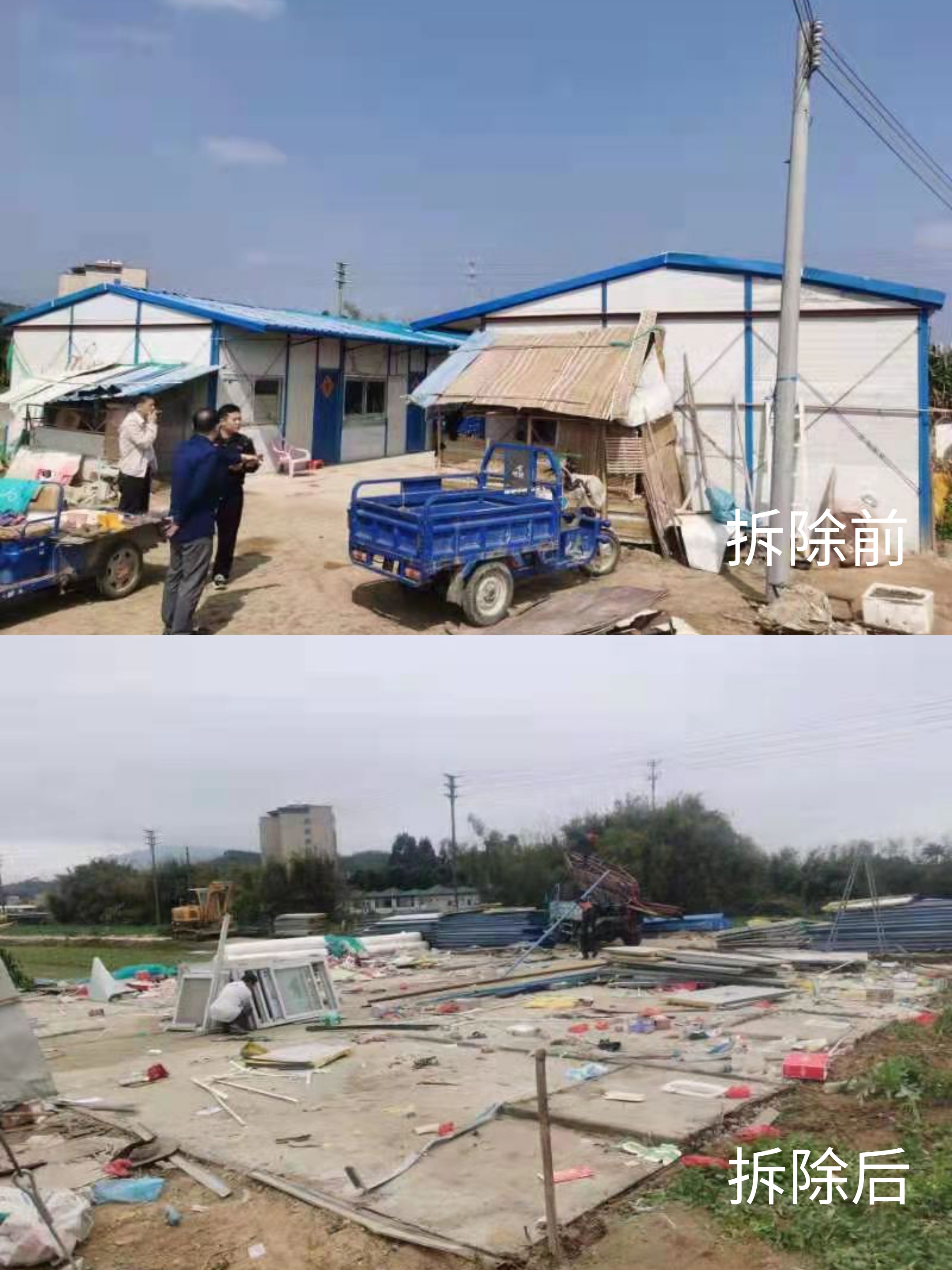 违法建筑图（四）：湖镇镇显岗村