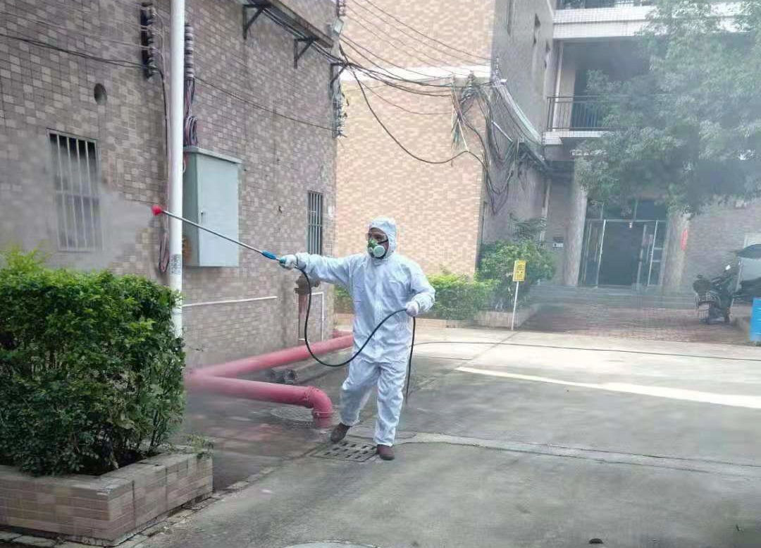 在各点消毒
