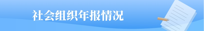 社会组织年报情况