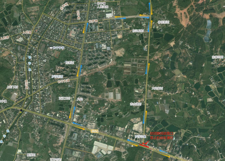 罗浮东路与广汕公路平交口封闭绕行线路图.png